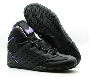 Zapatos de lucha de caña alta, ligeros, transpirables, antideslizantes, calzado de entrenamiento de combate, suela de agarre fuerte, proveedor mayorista al por mayor - Product Image 1