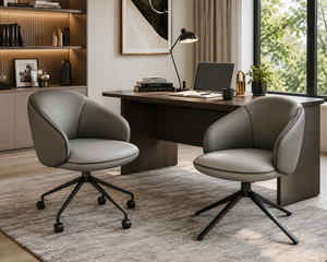 Luxury Designer Fabric Accent Armchair with High-Resilience HR Foam and American <b>Oak</b> Wood <b>Frame</b> for Hotel Lobby Home Office - Product Image 1