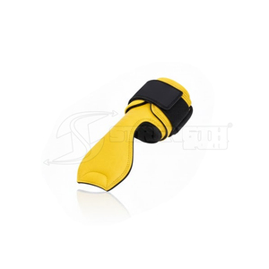 ที่จับยกน้ำหนักหนังหนา สายรัดปรับได้ ที่จับยกน้ำหนักเพื่อความแข็งแรงและความปลอดภัยสูงสุด - Product Image 4