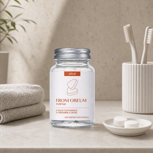 [FROM OREUM] ยาสีฟันแบบเม็ด กลิ่นส้มเชจู สำหรับโรงแรม 60 เม็ด สำหรับห้องน้ำแขก - Product Image 3