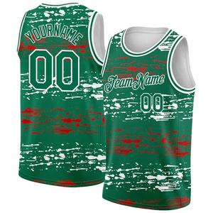 Personalizado Nueva Sublimación Universidad Baloncesto Jersey Camisa de secado rápido Reversible Baloncesto Unisex Jersey Set - Product Image 5