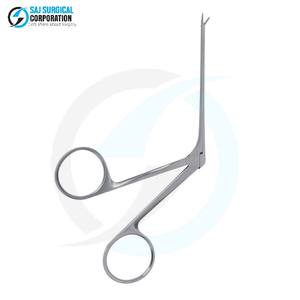 Pinces auriculaires Henckel en acier inoxydable durable, outil médical manuel certifié CE, conçues pour un examen fiable des oreilles - Product Image 3