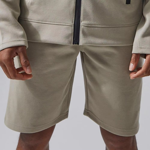 Chaqueta con Capucha y Cremallera para Hombre, con Bolsillos Laterales, Color Sólido, Conjunto Informal para Otoño, Tejido Transpirable de Poliéster - Product Image 6