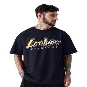 Nouveau t-shirt OEM de luxe lourd de haute qualité pour hommes t-shirts graphiques surdimensionnés personnalisés vêtements pour hommes - Product Image 1