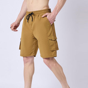Men's High Street Comfort Fitness Solid Thick Cotton Casual Loose Breathable Quick Dry Exercise Shorts Custom Sizes Accepted Gym - Product Image 5