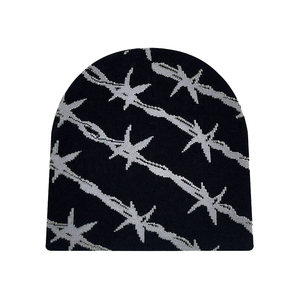 Custom Reversible Bini All Over Print Bennie <b>Cap</b> <b>Hat</b> Winter Kint Beanies Knitted Beani Unisex for Men - Product Image 6