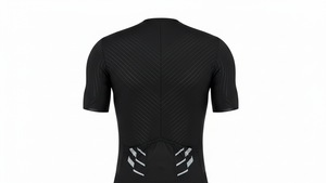 Ensemble de cyclisme unisexe en polyester 100% à séchage rapide avec impression numérique |   Ensemble de cyclisme respirant 2 pièces (maillot et short) avec logo personnalisé – Vente en gros - Product Image 4