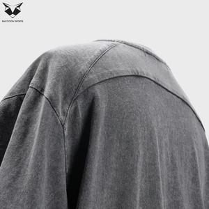 Camisetas Techwear de Estética Y2K para Hombre, Camisetas Oversize con Estampado Gráfico Gótico y Lavado Ácido, Ropa Urbana Hip Hop para Hombre - Product Image 5