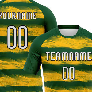 เสื้อวอลเลย์บอลแบบซับลิเมชั่นสั่งทำพิเศษ OEM ชุดทีมแบบกำหนดเองได้ ระบายอากาศได้ดี เสื้อผ้ากีฬาแขนสั้น ออกแบบชุดกีฬา - Product Image 4