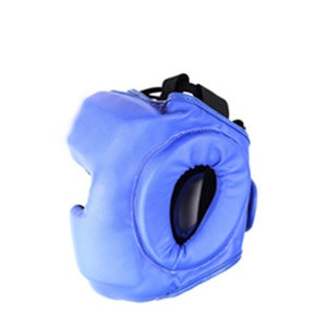 Vente en gros de couvre-chef de boxe personnalisé intégral de couleur bleue équipement de protection protège-tête de boxe pour hommes - Product Image 3