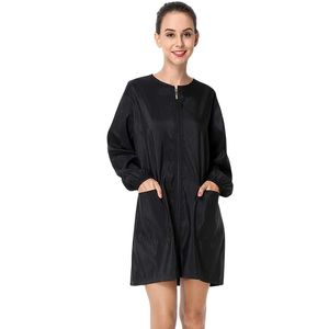 Blouse de Salon en Tissu Polyester, Veste Professionnelle pour Coiffeur, Cape de Coiffure Imperméable, Tablier de Barbier - Product Image 1