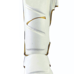 Protections de tibia en cuir PU haute performance, construction durable, protection complète, design léger pour l'entraînement sportif - Product Image 4
