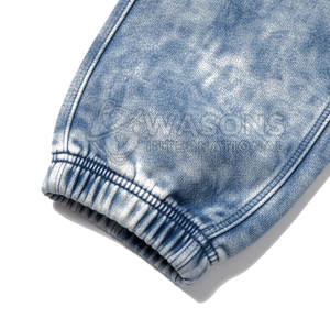 Pantalones deportivos ajustados para gimnasio, entrenamiento, correr y ropa de calle para hombre, pantalones deportivos con lavado ácido, pantalones deportivos de moda. - Product Image 5