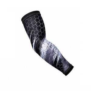 Mangas de compresión para hombre, personalizadas, deportivas, para correr, ciclismo, fitness, entrenamiento, transpirables, elásticas, de soporte y protección. - Product Image 1