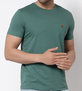 Camiseta de algodón con estampado para hombre, corte regular, manga corta, ligera, informal, para entrenamiento deportivo, viajes y uso diario. - Product Image 2