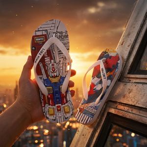 Tongs en EVA ODM du Vietnam avec motif imprimé ou collé |   Quantité minimale de commande faible |   Conception personnalisée OEM disponible |   Chaussons d'extérieur durables - Product Image 2