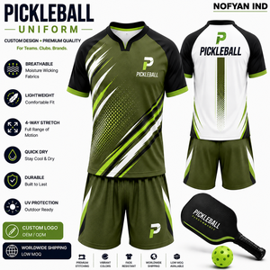 Fabricante de Uniformes Personalizados para Equipos de Pickleball, Camisetas de Pickleball por Sublimación, Proveedor de Ropa Deportiva al por Mayor OEM ODM - Product Image 6