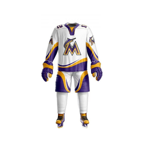 Uniforme de Hockey sobre Hielo Estilo Hip Hop, Talla Grande, Transpirable, Estampado Personalizado, Jersey de Equipo con Bordado de Alta Calidad - Product Image 2