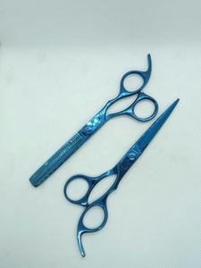 Tijeras de corte de pelo con borde de maquinilla de afeitar profesional de peluquería de 6,5" - Product Image 2