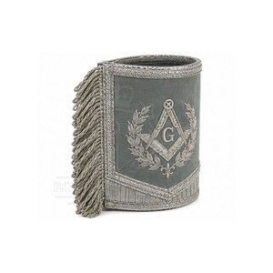 Manchettes maçonniques avec motifs élégants, matériau de qualité et ajustement confortable pour chemises formelles, vestes et accessoires de manches - Product Image 4
