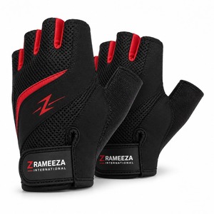 Cycling Exercise Fitness Training Half Finger Breathable Non-Slip <b>Cushion</b> Pads Lightweight Racing Gloves for Gym Weight Lifting - Product Image 3