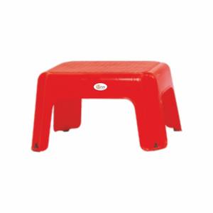Mini tabouret carré en plastique moulé par injection - Léger et robuste pour une utilisation en cuisine - Product Image 2
