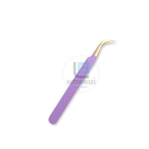 <b>Cheap</b> Price Stainless Steel Eyelash <b>Extensions</b> Tweezers High Quality Reusable Durable Customized Design OEM Service - Product Image 2
