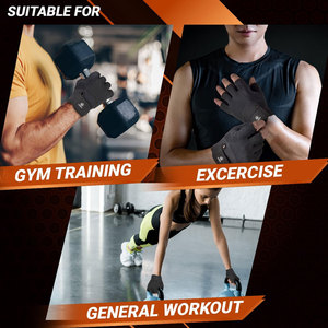 Guantes de Levantamiento de Pesas para Gimnasio, Ideales para Entrenamientos de Fuerza y Agarre Cómodo - Product Image 6