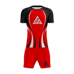 Tenue de football sublimée personnalisée fabriquée au Pakistan – Maillot et short de football – Créez votre propre design – Tenue d'équipe de football - Product Image 5