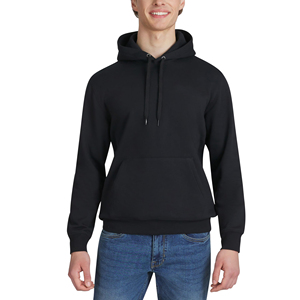 Sajjawal Zipper-Up Solid Regular Fit 100% Cotton Fleece Heavyweight <b>Waterproof</b> Mens Unisex Hip Hop Winter Hoodie - Product Image 1