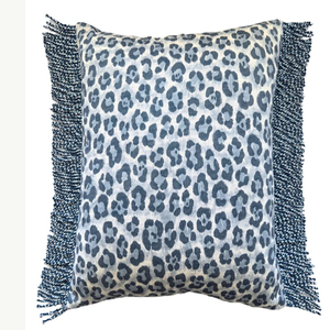 Blue Hamptons Style Floral Indoor <b>Cushion</b> <b>Cover</b> - Product Image 5