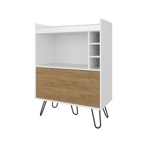Mueble Bar con Puerta Abatible para Almacenamiento de Vino - Product Image 3
