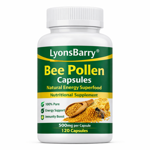 Capsules de pollen d'abeille, superaliment énergétique naturel, complément nutritionnel, fabricant OEM, étiquette privée - Product Image 3