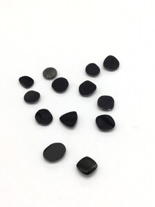 31.25 Carats Natural <b>Black</b> Spinal <b>Rose</b> Cuts For Jewelry Natural Gemstone Fine Cutting Stone - Product Image 3