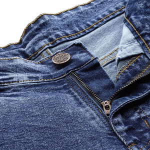 Men's Stonewashed Corduroy Bermuda Shorts High Waist Drawstring Casual Vintage High Street Frayed Hem <b>Blue</b> Cotton <b>Canvas</b> Fabric - Product Image 6