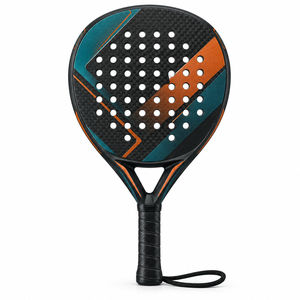 Raquette de padel professionnelle en fibre de carbone avec noyau en mousse EVA, légère, antidérapante, haute performance, 3K 12K 18K, OEM ODM personnalisée - Product Image 1