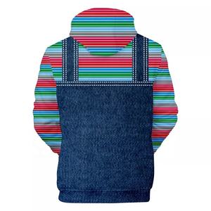 Sweat-shirt à capuche unisexe, imprimé 3D, film d'horreur, Streetwear, Halloween - Product Image 2