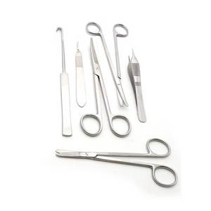 Kit Completo de Esterilización Felina con Instrumentos Quirúrgicos Veterinarios de Acero Inoxidable de Grado Médico para la Eliminación de Ovarios y la Castración de Gatos - Product Image 4