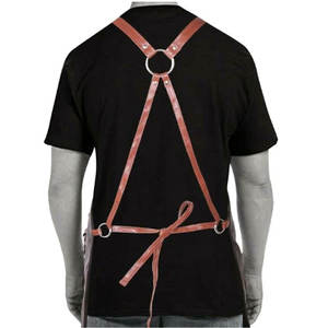 Delantal de cuero de diseño personalizado, material suave de alta demanda, alta calidad, el más vendido, precio al por mayor, nueva llegada. - Product Image 3