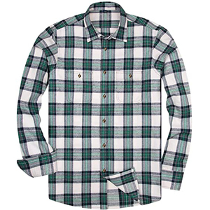 Custom Drop Shoulder Cotton Vintage Embroidery Boxy Flannel <b>Long</b> Sleeve <b>T</b>-<b>shirt</b> Oversized Rhinestone Plaid Flannel <b>Shirt</b> for <b>Men</b> - Product Image 5
