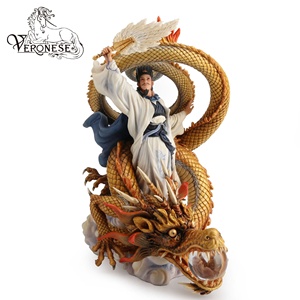 Veronese Design-Romance of The Three kingdoms-Zhuge Liang Riding Dragon-งานฝีมือเรซินตกแต่งบ้าน - Product Image 2