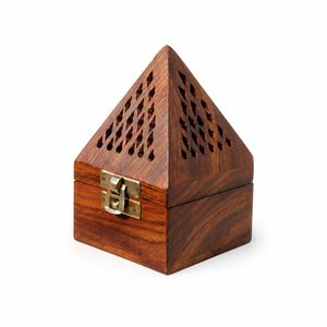 Artenza Decor Resin Jewelry Storage <b>Box</b> Geometric Purple Green <b>Decorative</b> Multifunction Organizer Gold <b>Lid</b> for Bedroom Living - Product Image 2