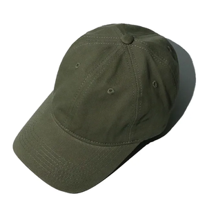 Gorras de Algodón sin Estructura al por Mayor, Gorras Tipo Dad con Costuras en Blanco, Dropshipping - Product Image 1