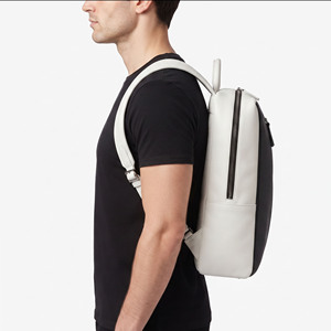 Men's Leather Laptop <b>Backpack</b> Multi Pocket Men Leather Laptop <b>Backpack</b> High Quality Mens Zipper Pockets Leather <b>Backpack</b> - Product Image 2
