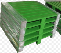 Support de palette suspendu FinePunch à 5 niveaux, robuste, en métal bleu, avec cadre principal en acier galvanisé et revêtement en poudre, pour récupération automatisée