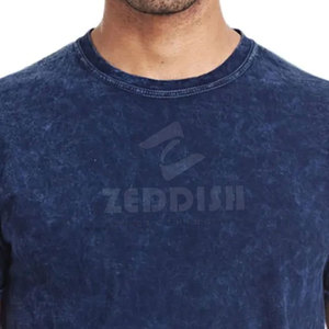 เสื้อยืดลายฟอกสีสไตล์ฤดูร้อน เสื้อยืดลายฟอกสีสั่งทำพิเศษ พร้อมโลโก้ตามสั่ง เสื้อยืดแบรนด์ส่วนตัวสำหรับขาย - Product Image 5