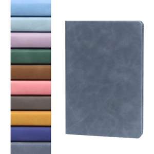 Carnet de notes exécutif classique en cuir à couverture rigide A5, 100 feuilles, reliure cousue, imprimé numériquement, pour réunions - Product Image 2