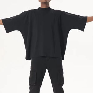 T-shirts pour hommes grandes tailles, respirants, 100% coton, manches courtes, nouveau design, en stock - Product Image 4