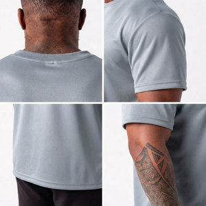 Fitness Wear Men's Oversized Gym T-<b>Shirt</b> OEM Service Wholesale Cheap Price Lightweight Eco Friendly Fabric Tee Summer Wear - Product Image 6