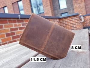 Premium Business Genuine Leather Trifold <b>Wallet</b> <b>Men</b> RFID Blocking Custom Brand <b>Credit</b> <b>Card</b> Holder OEM Factory NTW-0025 - Product Image 3